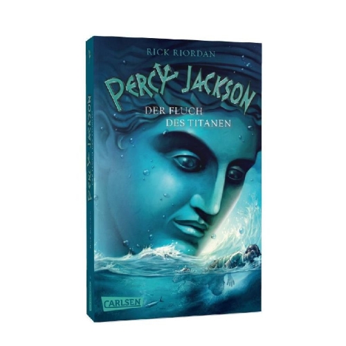 Buchcover und Innenansicht für das Buch: Percy Jackson: Titan's  Curse