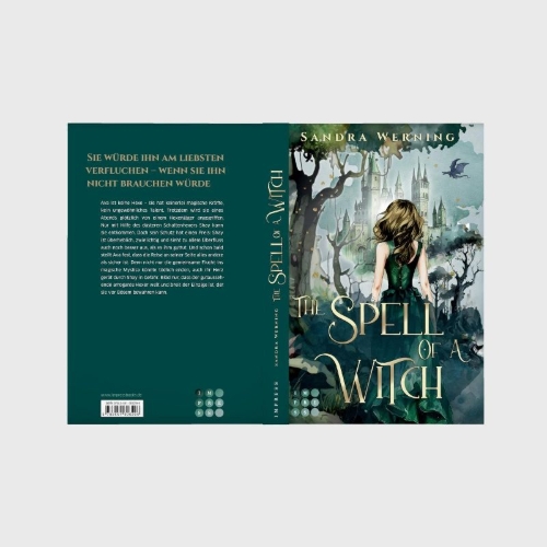 Buchcover und Innenansicht für das Buch: The Spell of a Witch (The Spell of a Witch 1)