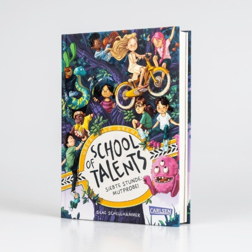 Buchcover und Innenansicht für das Buch: School of Talents 7: Siebte Stunde: Mutprobe!