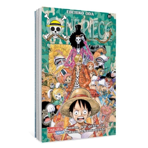 Buchcover und Innenansicht für das Buch: One Piece