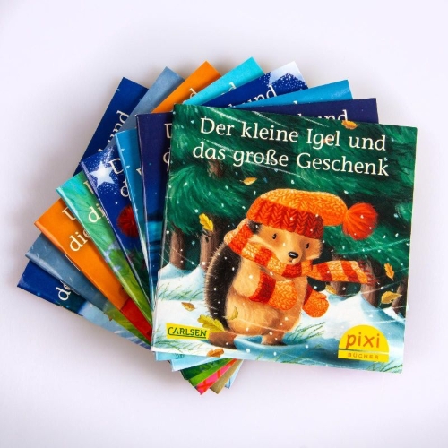 Buchcover und Innenansicht für das Buch: Pixi-Serie 263: Der kleine Igel (8x8 Exemplare)