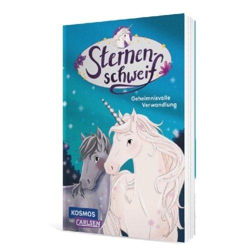 Buchcover und Innenansicht für das Buch: Sternenschweif 1: Geheimnisvolle Verwandlung