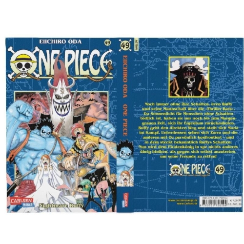 Buchcover und Innenansicht für das Buch: One Piece