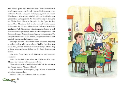 Buchcover und Innenansicht für das Buch: Zippel, das wirklich wahre Schlossgespenst