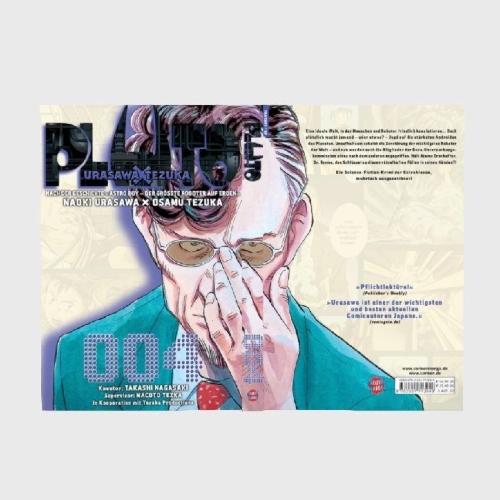 Buchcover und Innenansicht für das Buch: Pluto: Urasawa X Tezuka 04