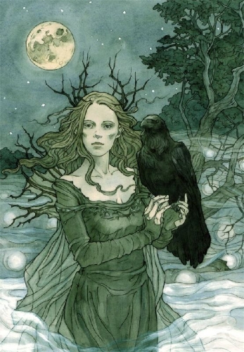 Buchcover und Innenansicht für das Buch: Keltische Winternächte