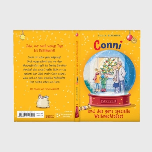 Buchcover und Innenansicht für das Buch: Meine Freundin Conni Bd. 10