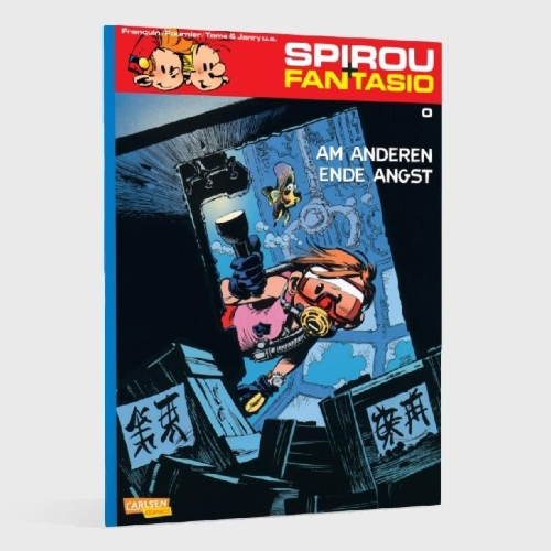 Buchcover und Innenansicht für das Buch: La peur au bout du fil