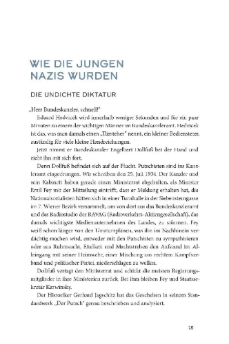 Buchcover und Innenansicht für das Buch: ... und dann wurden sie Nazis