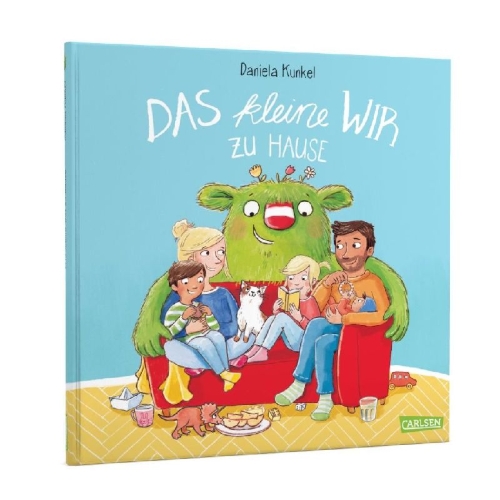 Buchcover und Innenansicht für das Buch: Das kleine WIR zu Hause