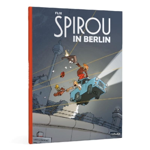 Buchcover und Innenansicht für das Buch: Spirou und Fantasio Spezial: Spirou in Berlin