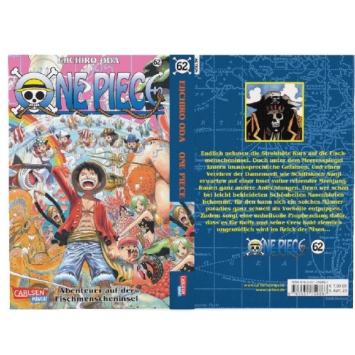 Buchcover und Innenansicht für das Buch: One Piece