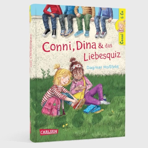 Buchcover und Innenansicht für das Buch: Conni & Co 10: Conni, Dina und das Liebesquiz