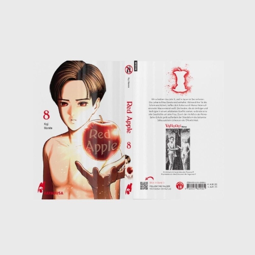 Buchcover und Innenansicht für das Buch: AKAI RINGO