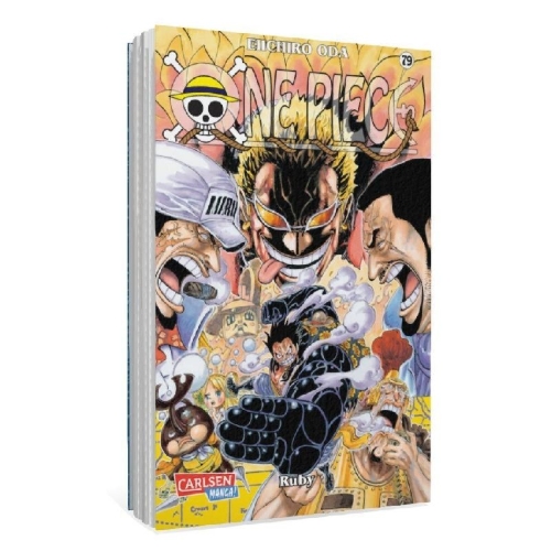 Buchcover und Innenansicht für das Buch: One Piece