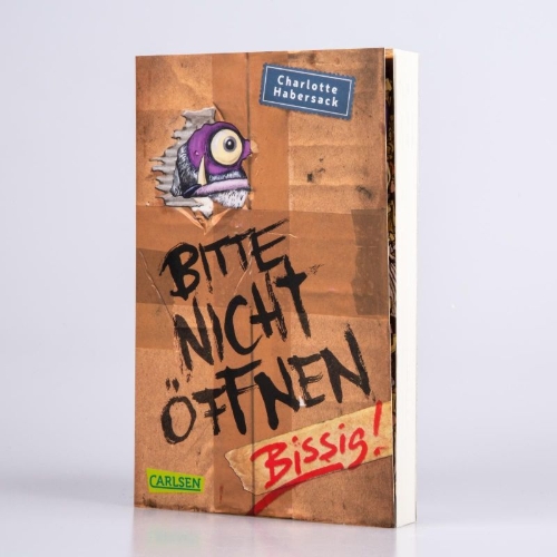 Buchcover und Innenansicht für das Buch: Bitte nicht öffnen 1: Bissig!