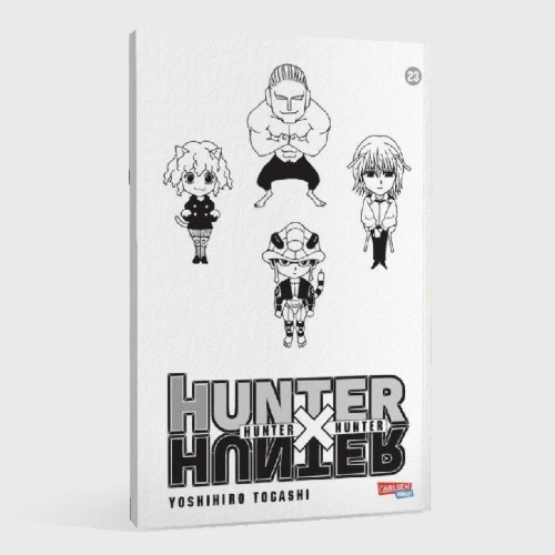 Buchcover und Innenansicht für das Buch: Hunter X Hunter