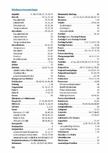 Buchcover und Innenansicht für das Buch: Grammatik 5. - 7. Klasse