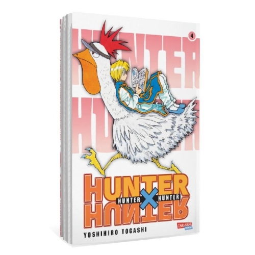 Buchcover und Innenansicht für das Buch: Hunter X Hunter