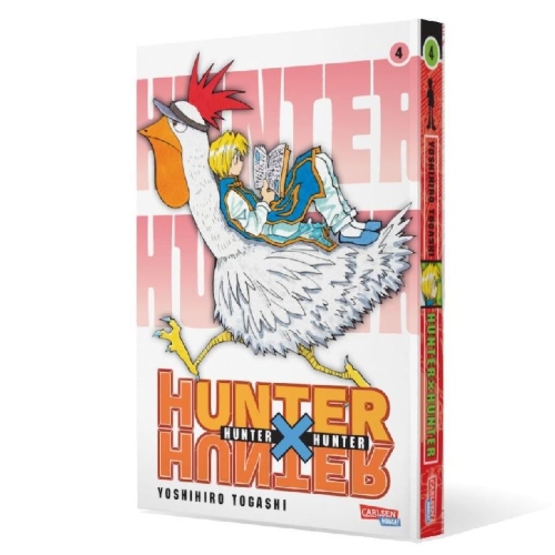 Buchcover und Innenansicht für das Buch: Hunter X Hunter