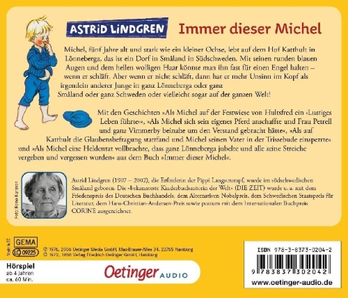 Buchcover und Innenansicht für das Buch: Stora Emilboken
