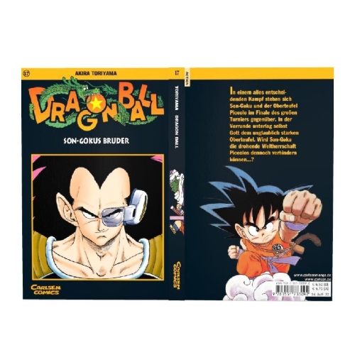 Buchcover und Innenansicht für das Buch: Dragon Ball 17. Son-Gokus Bruder