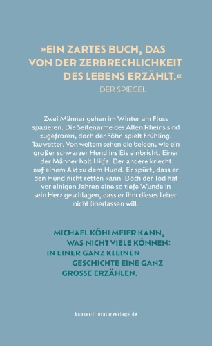 Buchcover und Innenansicht für das Buch: Idylle mit ertrinkendem Hund