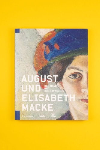 Buchcover und Innenansicht für das Buch: August und Elisabeth Macke