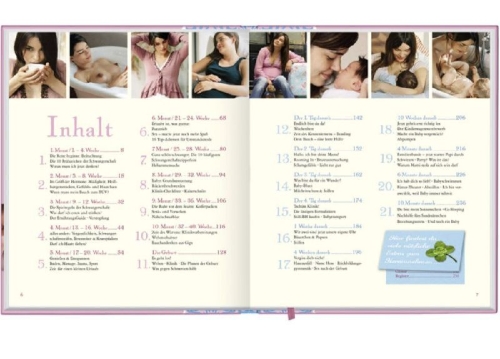 Buchcover und Innenansicht für das Buch: Das Mami Buch