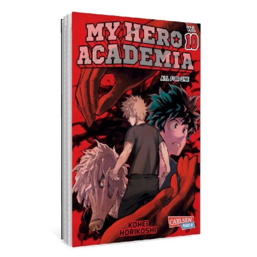 Buchcover und Innenansicht für das Buch: Boku no Hero Academia