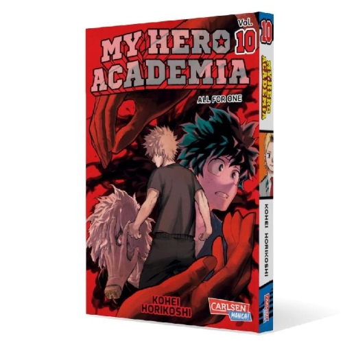 Buchcover und Innenansicht für das Buch: Boku no Hero Academia