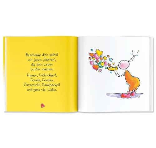 Buchcover und Innenansicht für das Buch: Alles Liebe