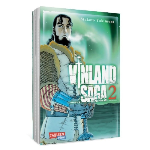 Buchcover und Innenansicht für das Buch: Vinland Saga