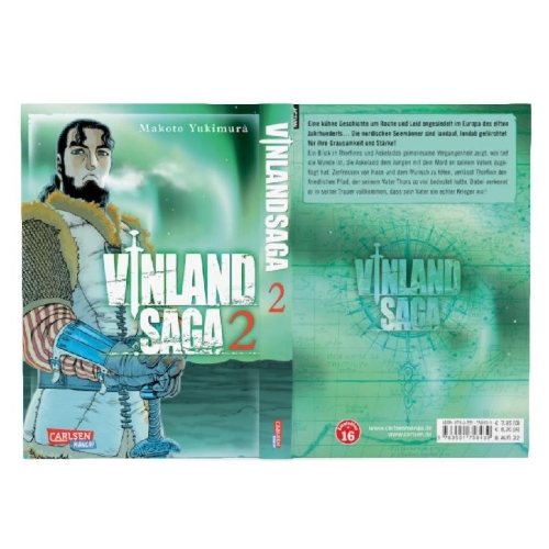 Buchcover und Innenansicht für das Buch: Vinland Saga