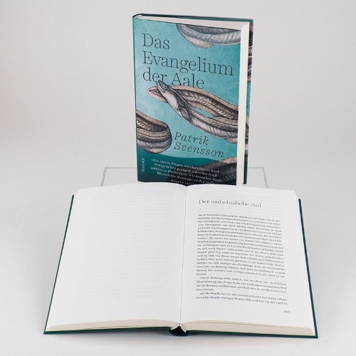Buchcover und Innenansicht für das Buch: Ålevangeliet