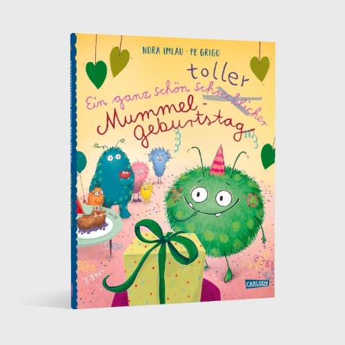 Buchcover und Innenansicht für das Buch: Ein ganz schön toller Mummelgeburtstag