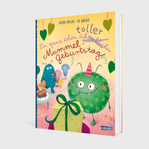 Buchcover und Innenansicht für das Buch: Ein ganz schön toller Mummelgeburtstag