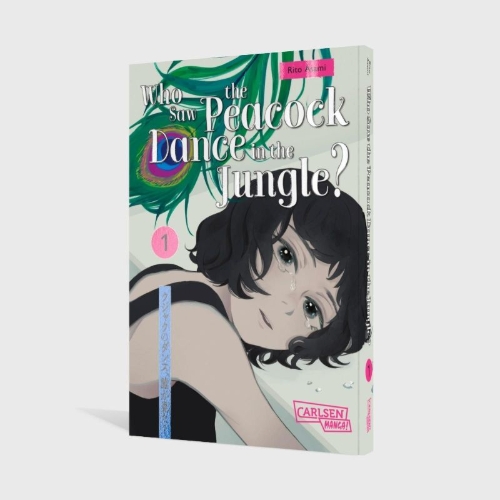 Buchcover und Innenansicht für das Buch: Kujaku no Dance, Dare ga Mita?