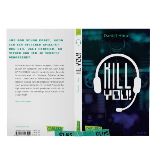 Buchcover und Innenansicht für das Buch: Carlsen Clips: Killyou!