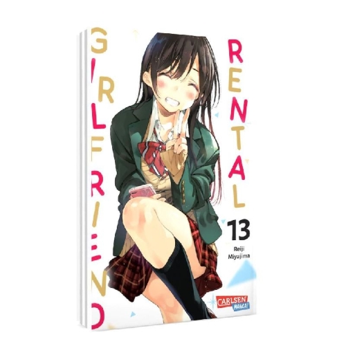 Buchcover und Innenansicht für das Buch: Kanojo, okarishimasu