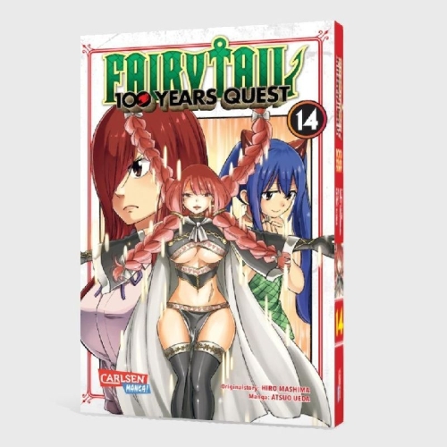 Buchcover und Innenansicht für das Buch: Fairy Tail: 100 Years Quest