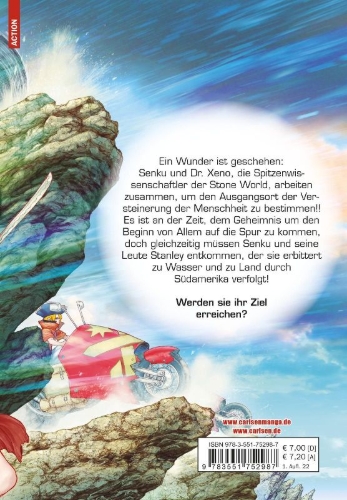 Buchcover und Innenansicht für das Buch: Dr. Stone