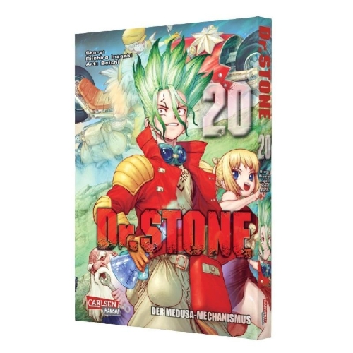 Buchcover und Innenansicht für das Buch: Dr. Stone