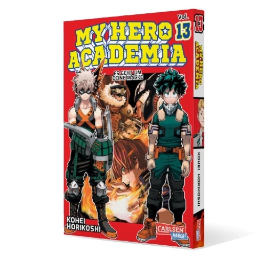 Buchcover und Innenansicht für das Buch: Boku no Hero Academia