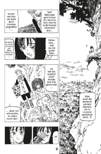 Buchcover und Innenansicht für das Buch: Nanatsu no Taizai
