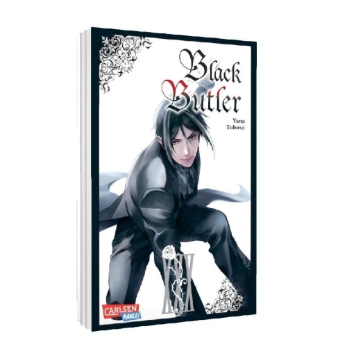 Buchcover und Innenansicht für das Buch: Kuroshitsuji