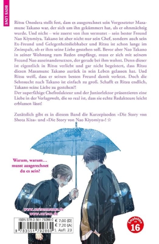 Buchcover und Innenansicht für das Buch: Sekaiichi Hatsukoi