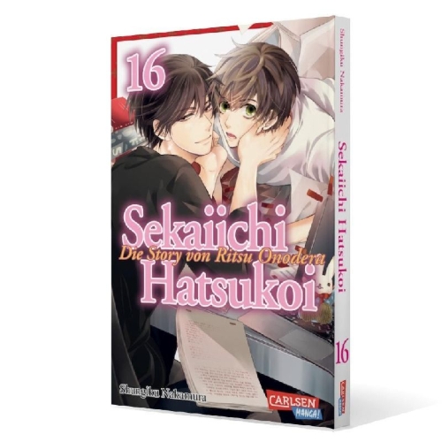 Buchcover und Innenansicht für das Buch: Sekaiichi Hatsukoi