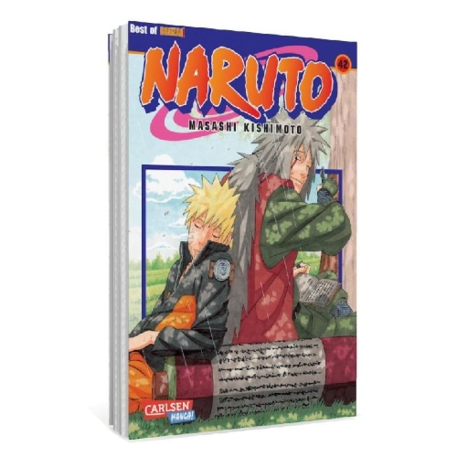Buchcover und Innenansicht für das Buch: Naruto