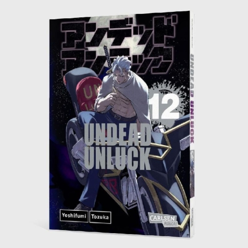 Buchcover und Innenansicht für das Buch: Undead Unluck
